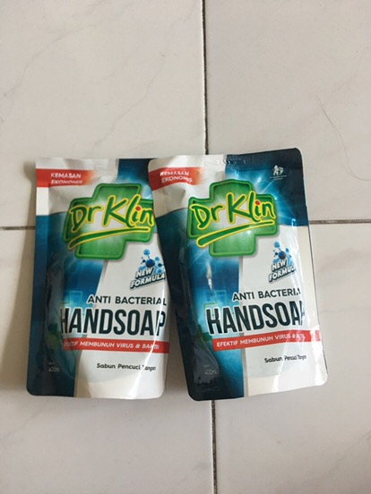 Handsoap Drklin Isi 400ml Kemasan Refil