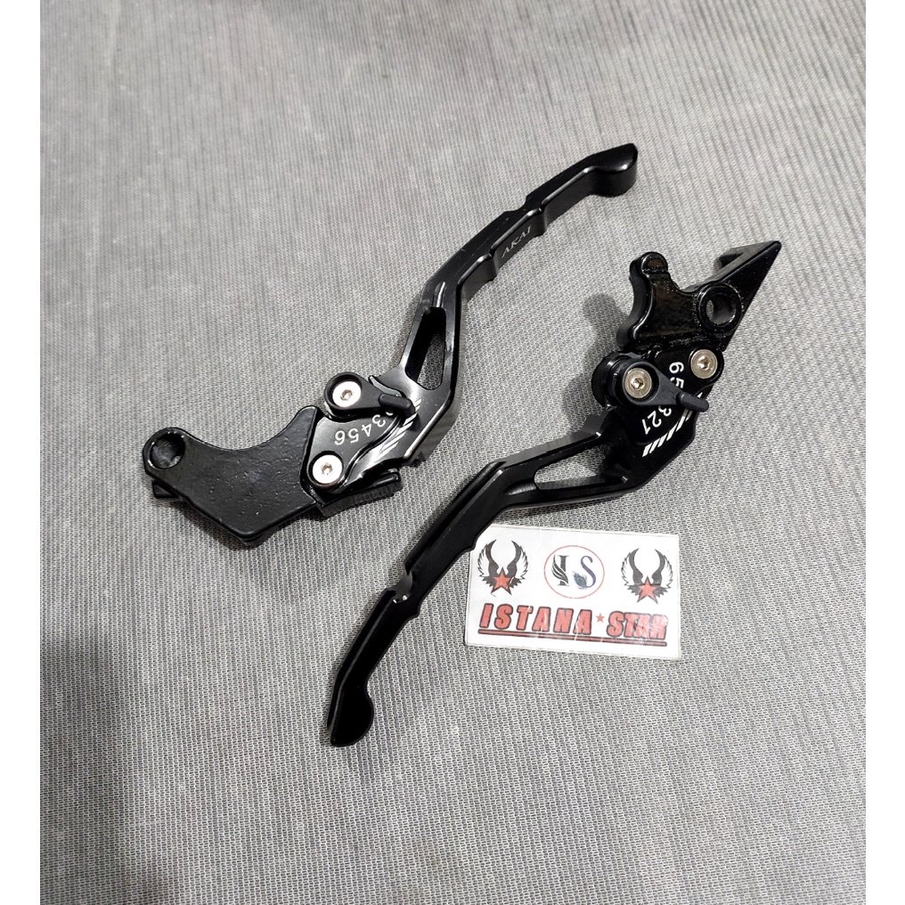 Handle Rem TIGER Satria FU CB150 Verza Gl Pro Honda Variasi TwoTone/ Handle Rem Kopling Tiger Satria FU CB150 Verza GL Pro-FULL HITAM