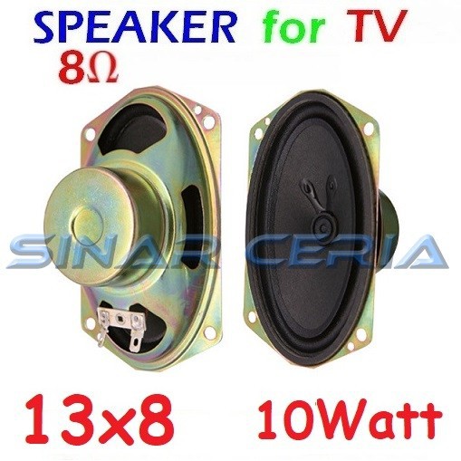 Speaker TV 8 Ohm 10W Oval Audio Speaker Magnetic Speaker 8R 10Watt 813