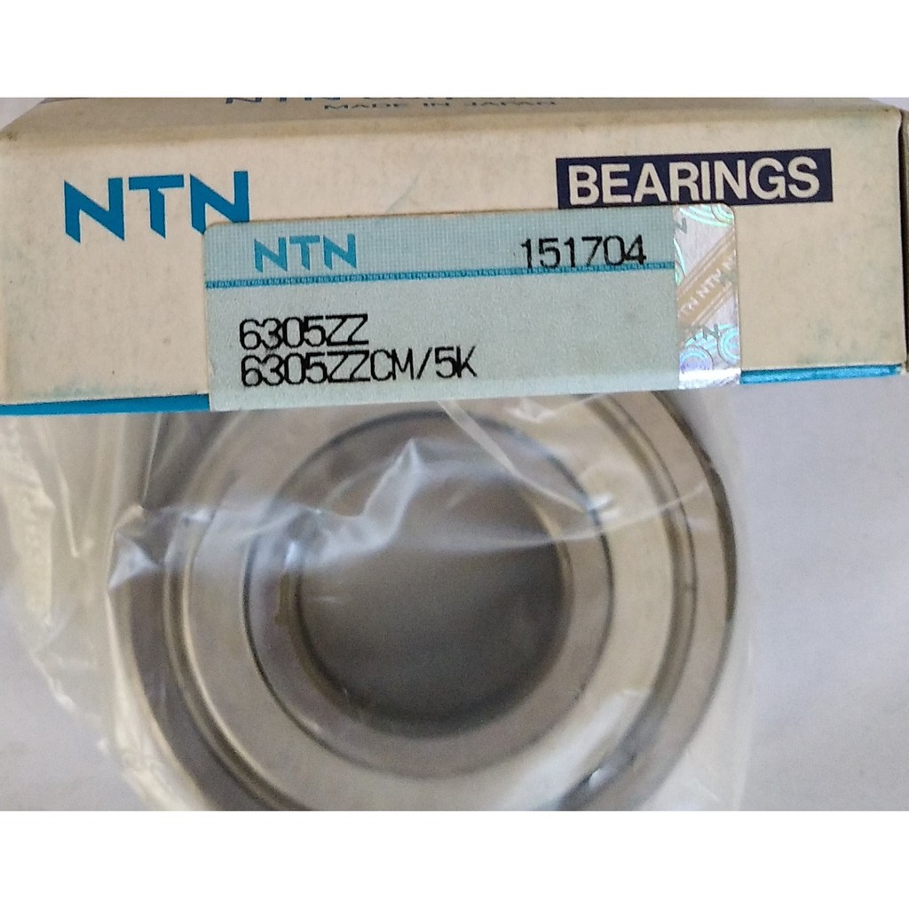 Bearing NTN 6305ZZ / 6305ZZCM/5K Bering Bearing / 6305 ZZ - NTN Original / Bering
