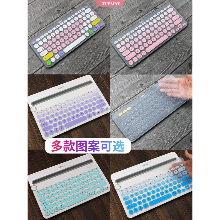 Logitech K380 Cover Pelindung Keyboard Bahan Silikon Anti Air / Debu Kualitas Tinggi