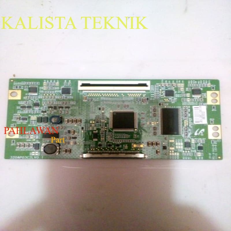 Tcon - T con board logic tv lcd polytron 32 inchi PLM 32M11 .