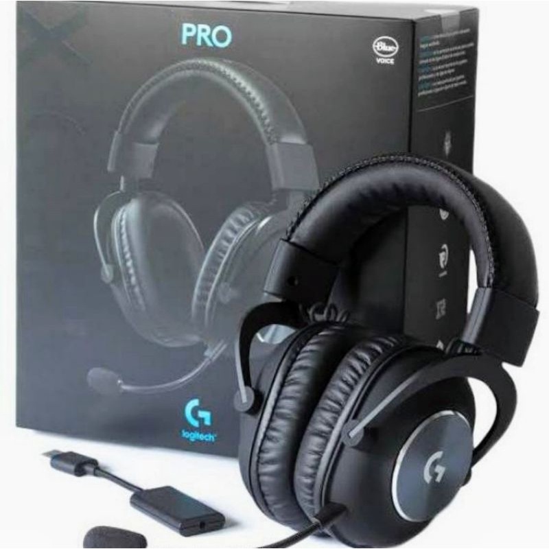 Jual Logitech GProX / G Pro X Gaming Headset with Blue VO!CE technology  Indonesia|Shopee Indonesia