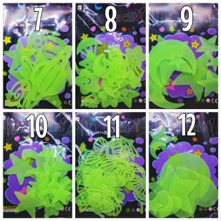 STIKER KARAKTER Nyala GLOW IN THE DARK Shopee Indonesia STIKER KARAKTER Nyala GLOW IN THE DARK Shopee Indonesia