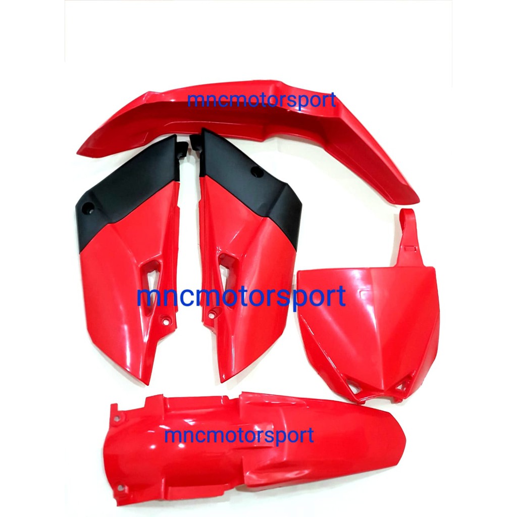 BODY SET TRAIL BEBEK YZ 85 NEW MERAH