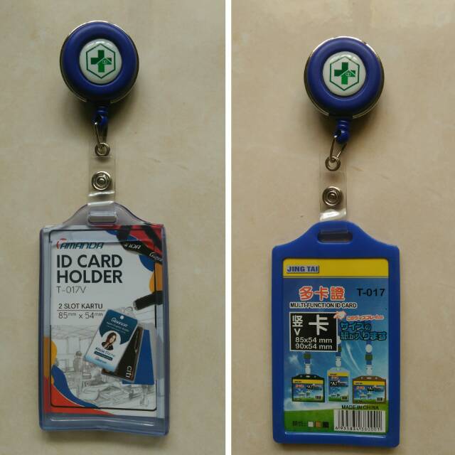 

Name tag id card Logo Puskesmas