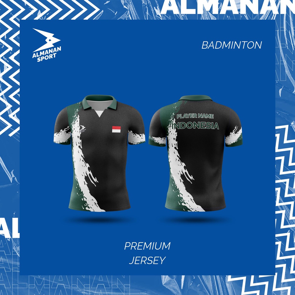 [JERSEY PREMIUM] - JERSEY BADMINTON / KAOS BADMINTON| PAKAIAN OLAHRAGA | KAOS OLAHRAGA | JERSEY MURA