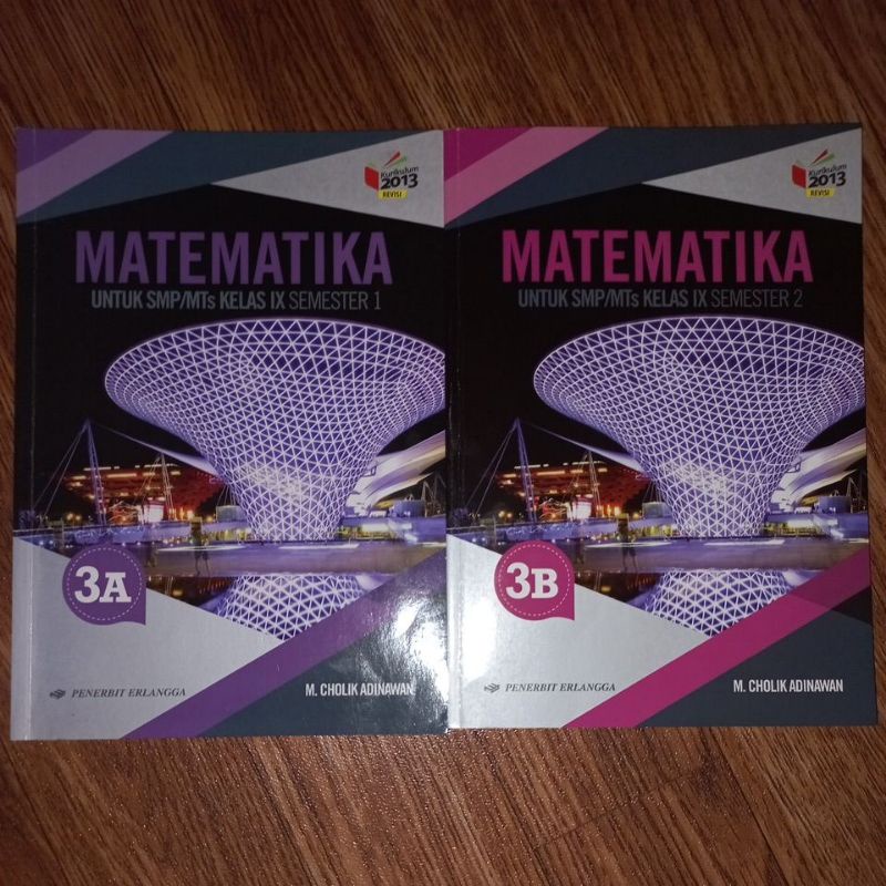 [BEKAS/PRELOVED] BUKU MATEMATIKA ERLANGGA SMP KELAS 9