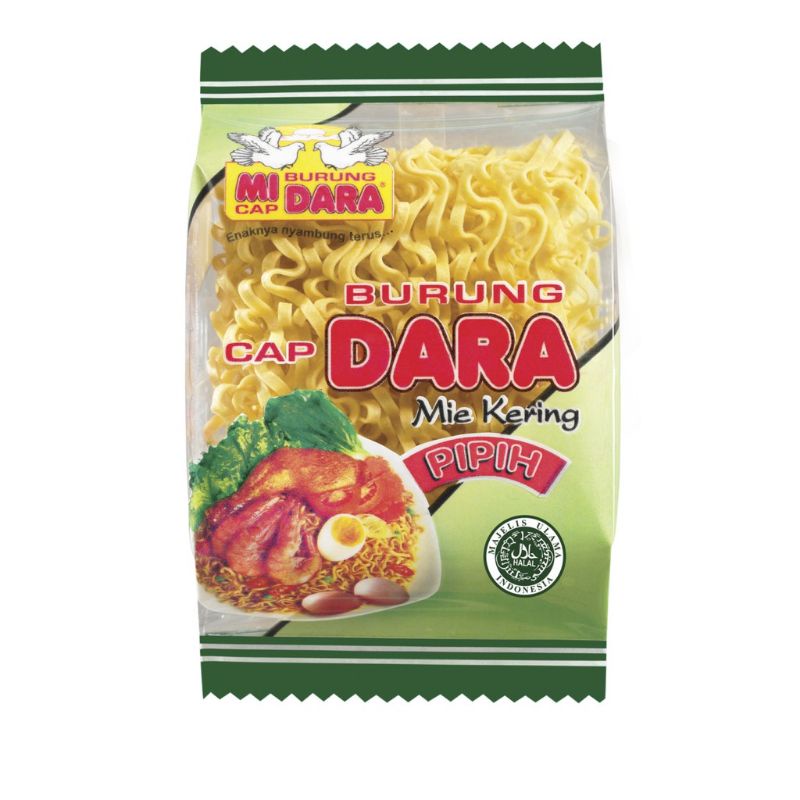 

Mie Burung Dara Pipih