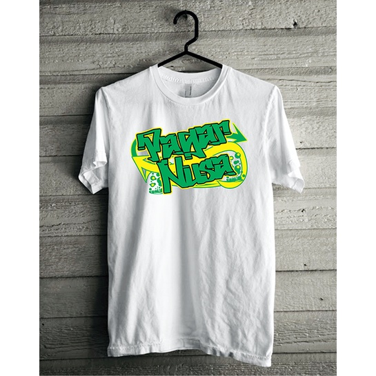 Kaos Pagar Nusa Distro Simpel Keren Termurah-Putih