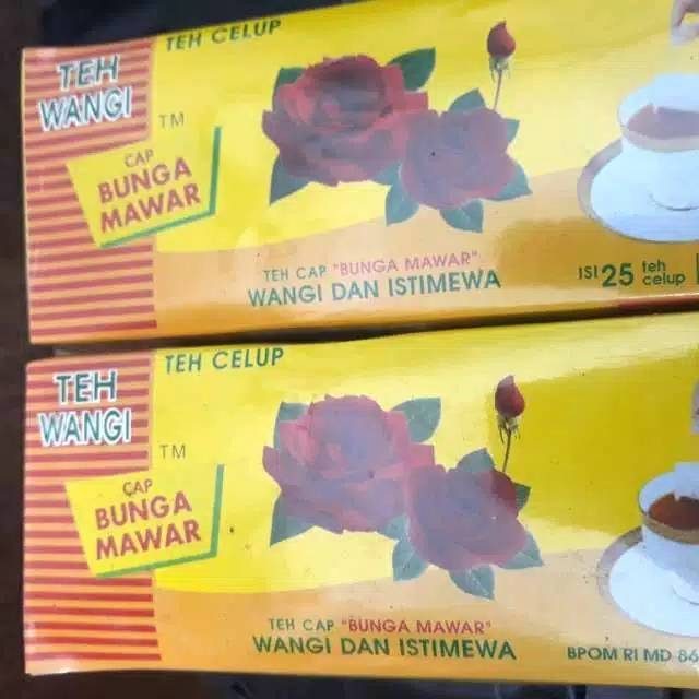 

Teh bunga mawar celup