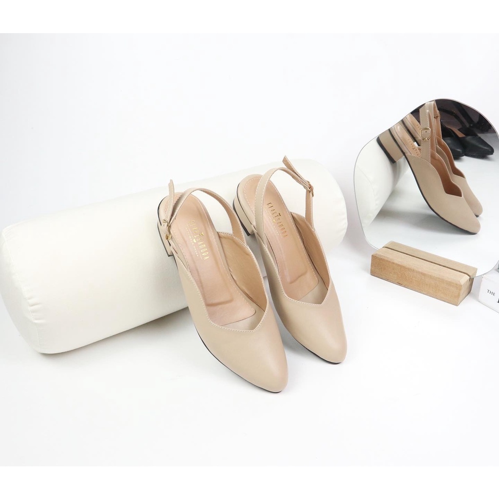 GLARISAMODA Samantha Heels 3cm Sepatu Wanita Nyaman Empuk