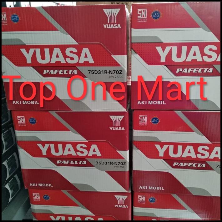 Aki Mobil Yuasa N70Z Pafecta Aki Accu Basah Yuasa 75D31R N70Z-Pf