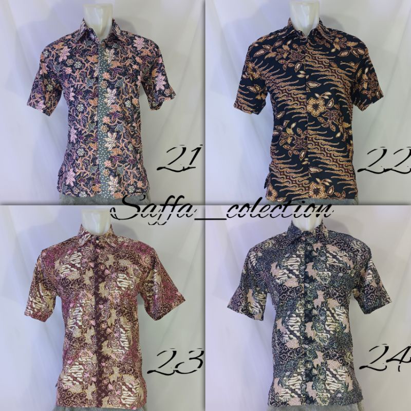 kmeja batik pria/kmeja tangan pendek pria/batik pria