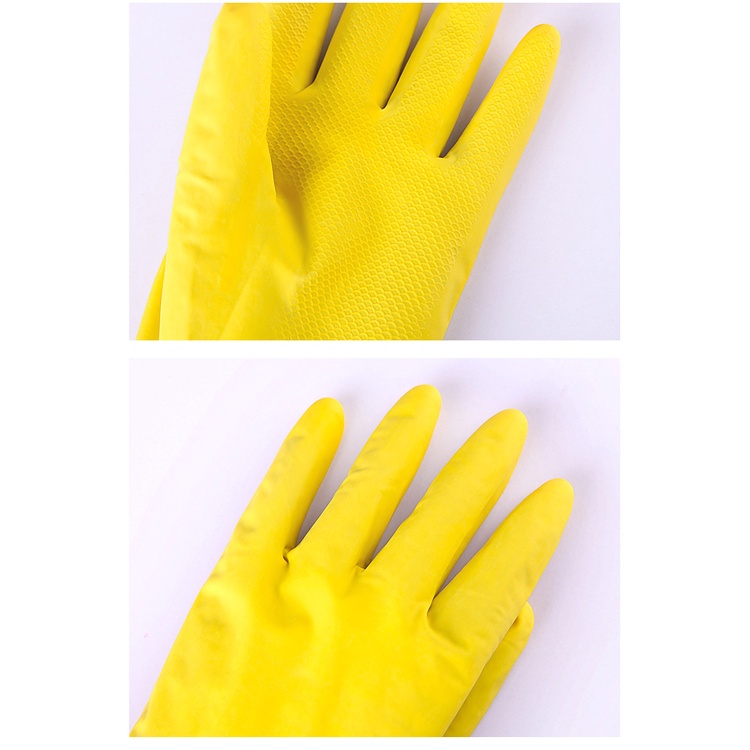 Sarung Tangan Cuci Piring Silikon Serba Guna / Rubber Glove Sarung Tangan Silikon Serba Guna / Sarung Tangan Karet Cuci Piring Latex Dotted