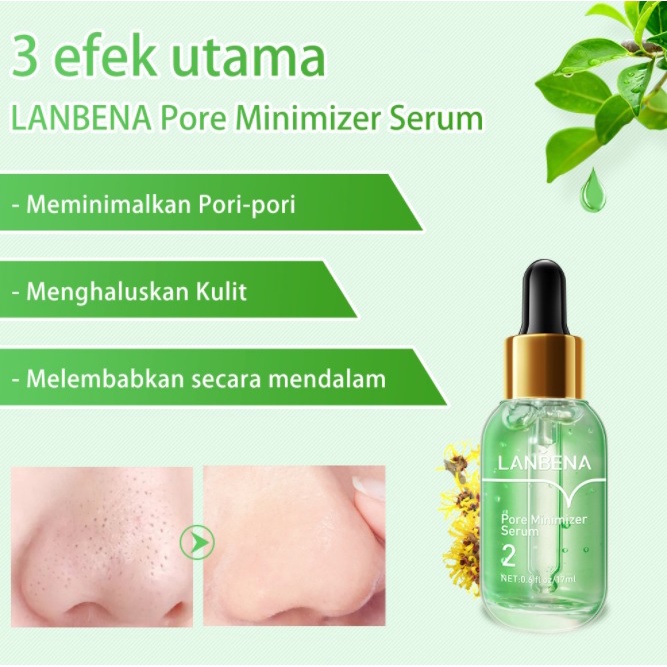 [BPOM] LANBENA Blackhead Mask &amp; Pore Minimizer Serum Varian - 17ml