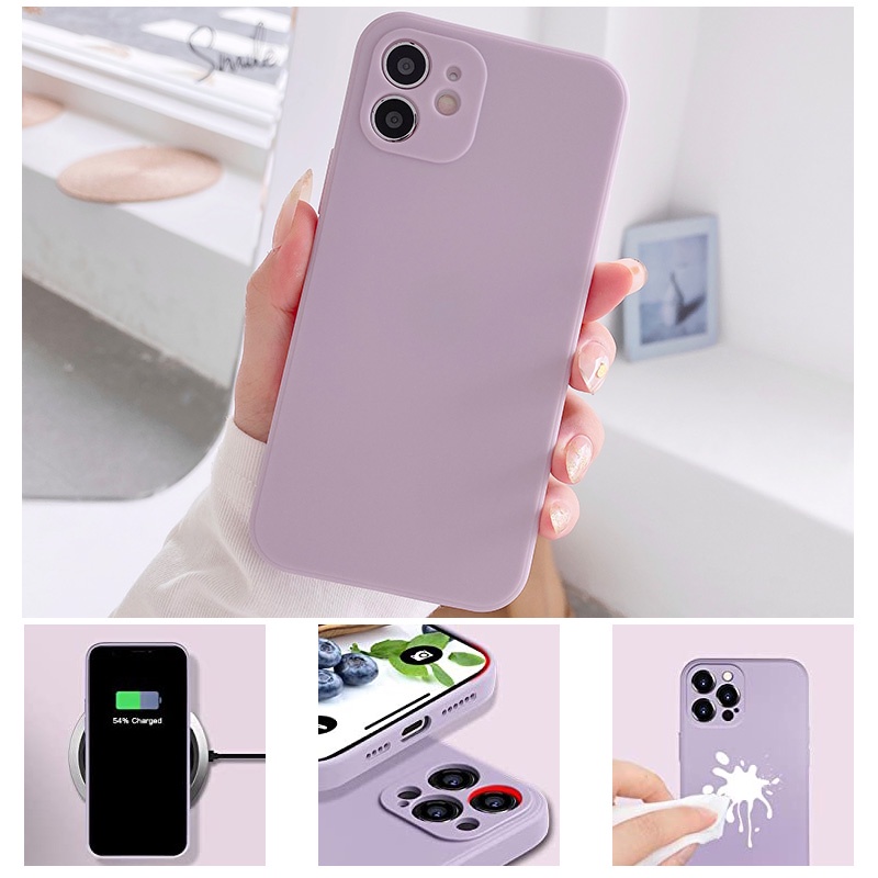 Ready Stock Casing OPPO A7 A5s A12 F5 Youth A37 Neo 9 F7 A3s A1K A5 A9 2020 A59 F1s A83 A39 A57 Candy Color Soft Rubber Shockproof Plain Camera Protection Phone Case-2