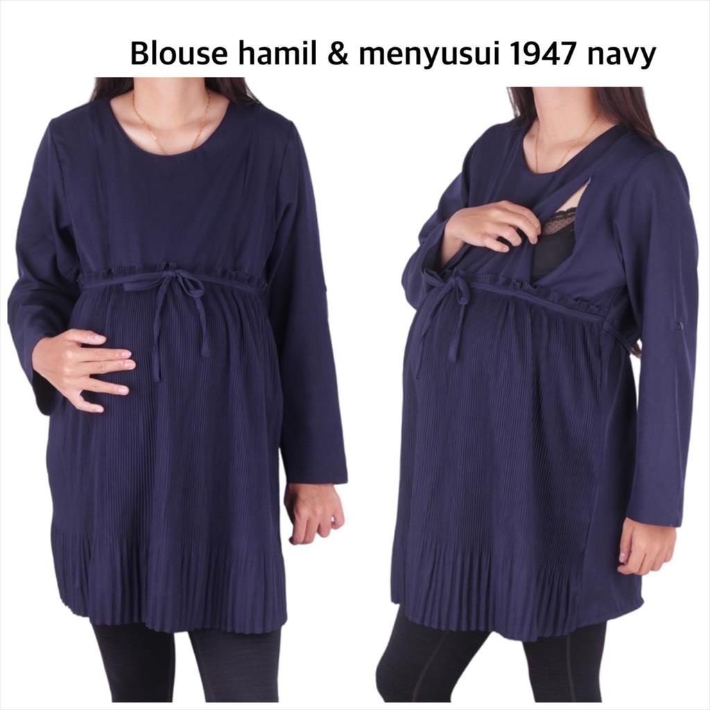 Blouse Hamil Dan Menyusui Formal 1947