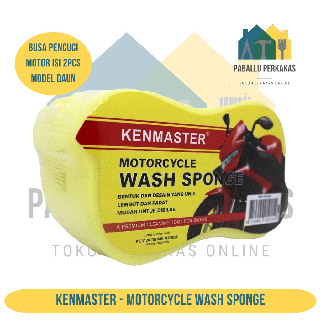 Busa pencuci motor kenmaster / sponge cuci motor / sponge motor Kenmaster