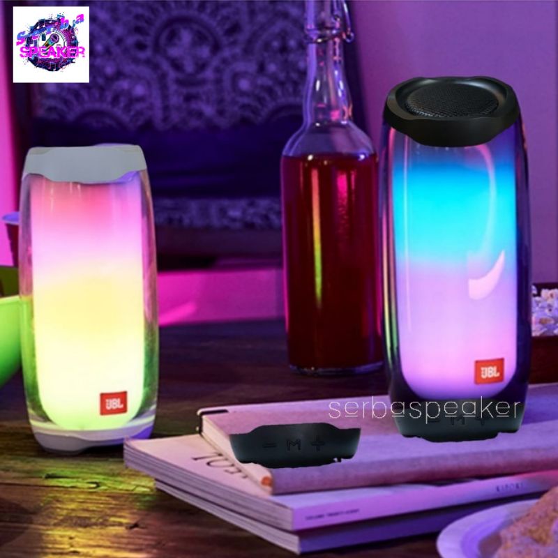 Speaker Pulse 4 Jumbo Speaker Bluetooth Portable With LED LightShow IPX7