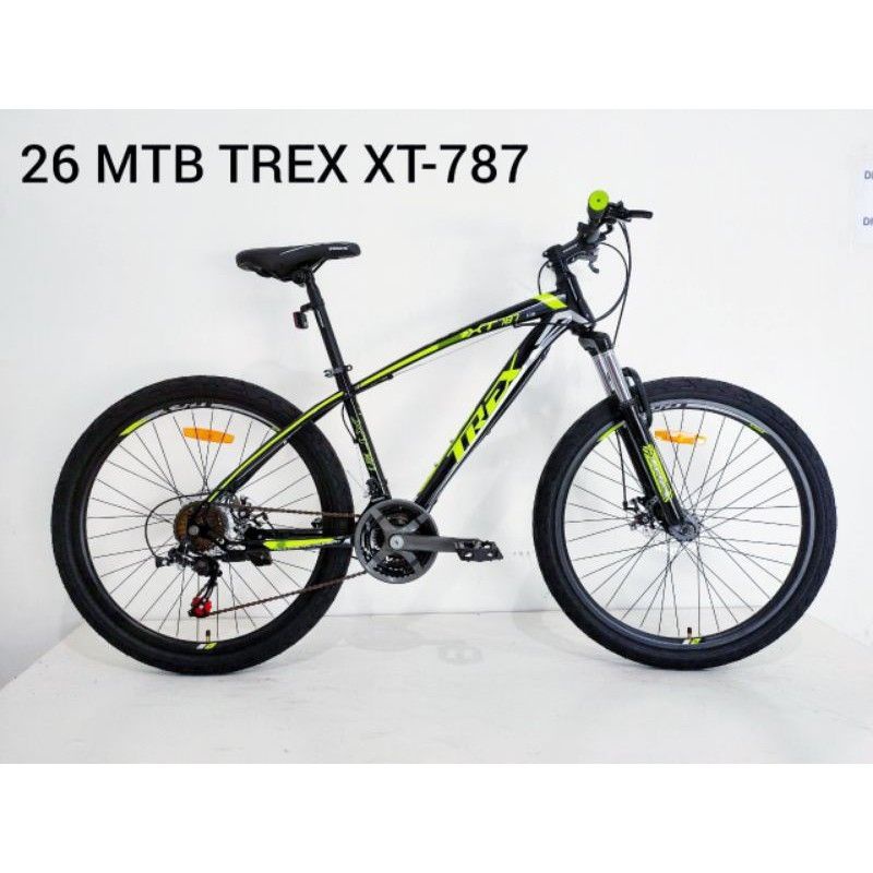 Sepeda MTB 26 Trex 787 Model Baru / Sepeda Gunung 26/27.5 Trex 787 Model Baru