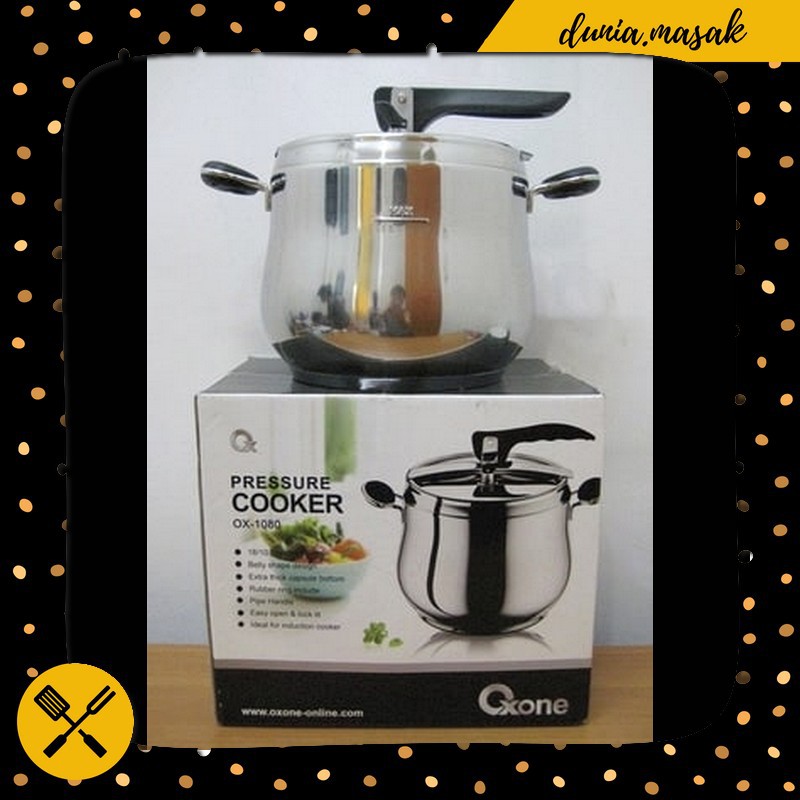 Panci Presto Stainless Pressure Cooker Oxone Ox-1110 Unik Murah Berkualitas