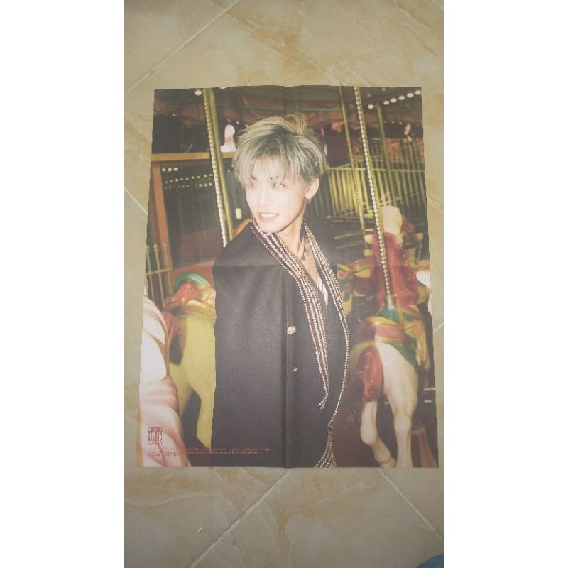 POSTER JAEMIN NCT OFFICIAL RIDIN ver PC jaemin
