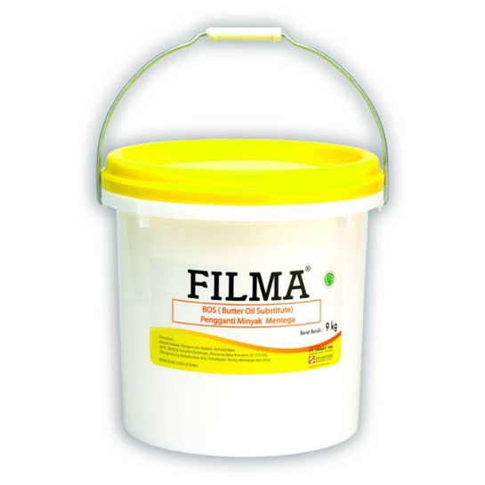 Rum rhoom butter oil substitute mentega kuning BOS bakery proof Filma buttersub milky 250 gram 1/4 kg