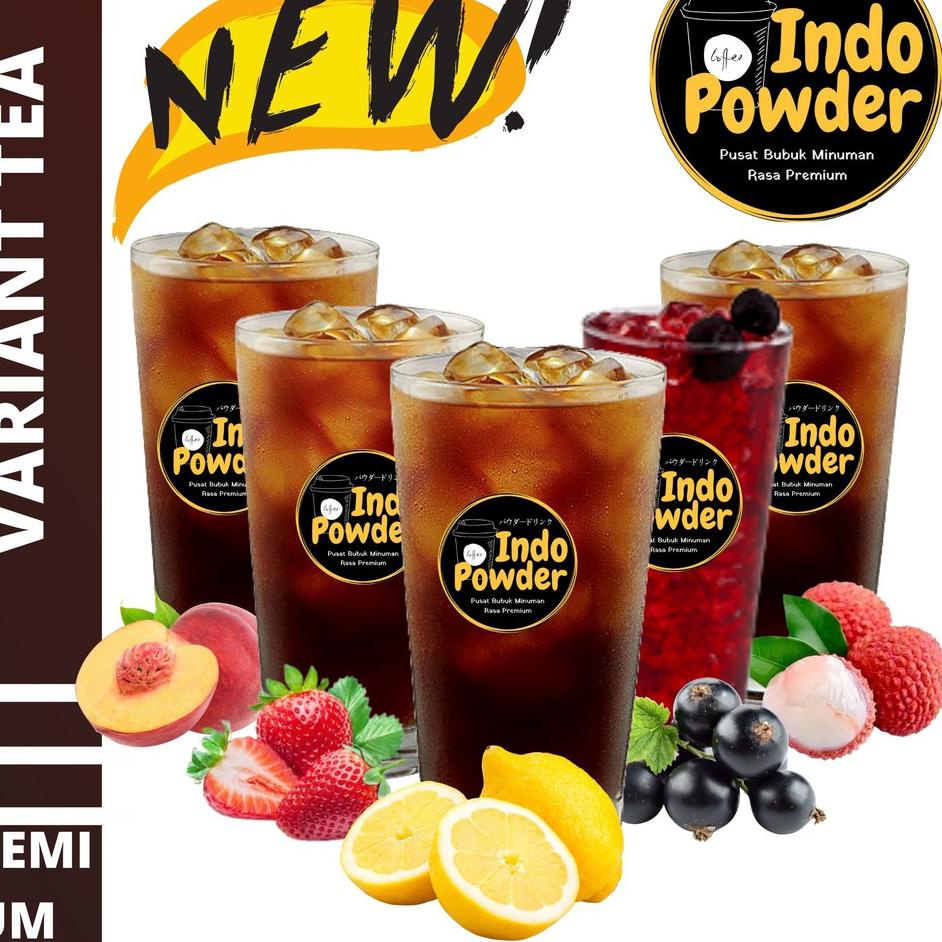 

5 FREEZ'U PREMIUM STRAWBERRY TEA 1Kg - Bubuk Minuman STRAWBERRY TEA 1Kg - STRAWBERRY TEA Bubuk 1Kg o17➝