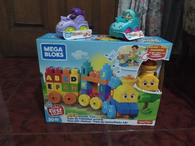 Jual Mega Bloks ABC Musical Train 