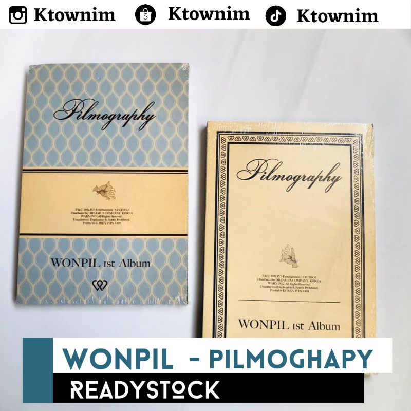 [READY] Wonpil 1st album - PILMOGRAPHY + POSTER + POB
