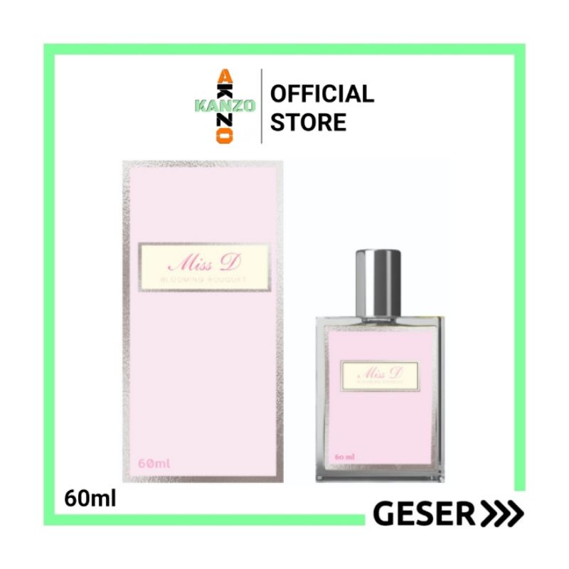 Kanzo - [BPOM] Parfum MS D 50ml Premium / Parfum MS D 50ml Best Seller / Parfum Wanita Wangi Tahan Lama