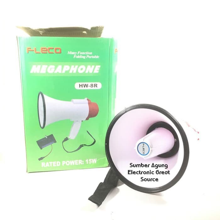 Toa Megaphone Portable HW8R Fleco 15W Pengeras Suara Keras