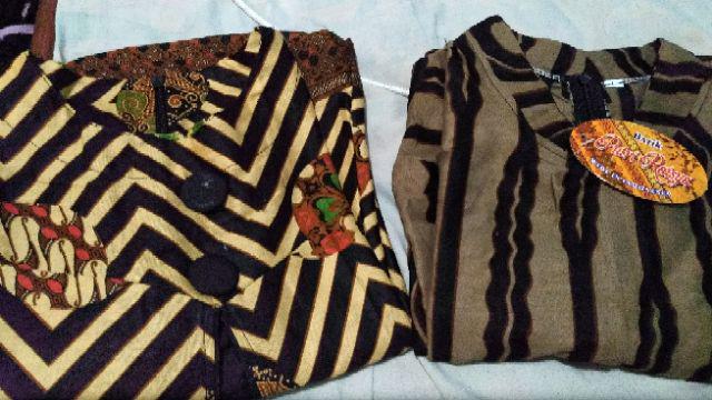 Tunik Batik Zaskia (geser Untuk Warna Lain)