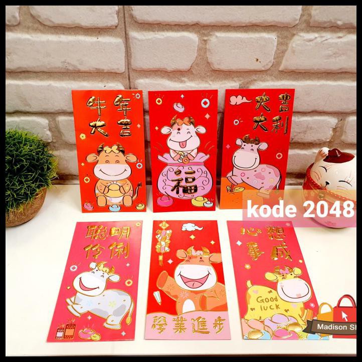 

ANGPAO PANJANG 2021 TAHUN BARU IMLEK AMPAO KERBAU MURAH ANGPAU GROSIR - RANDOM MIX