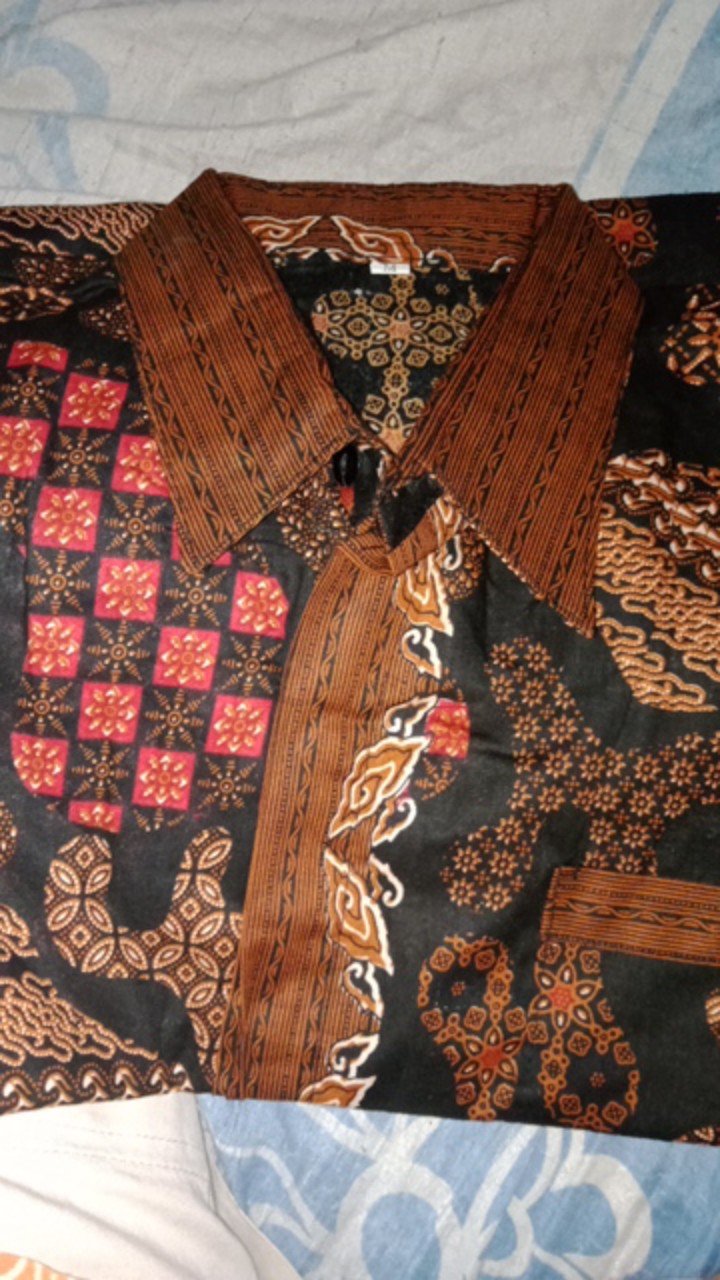 Kemeja Batik Pria Lengan Pendek Size M L Xl Xxl Katun Prima Casual Formal Non Formal Seragam Kantor