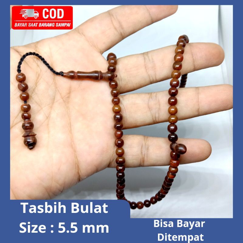 tasbih kokkah kaokah kaukah kokka kaoka 99 ukuran 5.5 mm