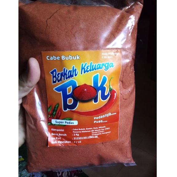 BRANDS FESTIVAL Vvp81 CABE BUBUK SUPER PEDAS 1KG ORIGINAL CABE BUBUK PEDAS FRESH ,