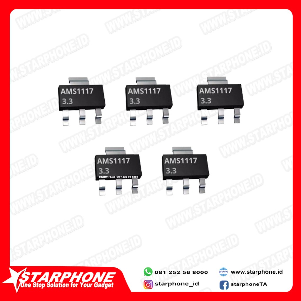 AMS1117 3.3V IC REGULATOR