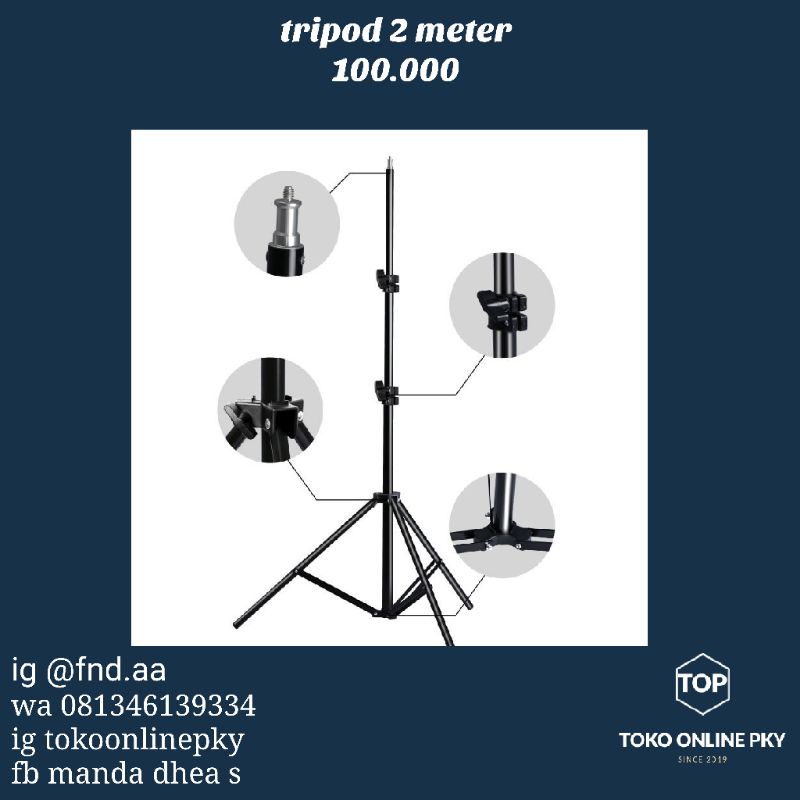 tripod 2 meter