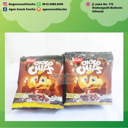 

Choco Chips Simba Sereal Cokelat renceng 10x6 gr