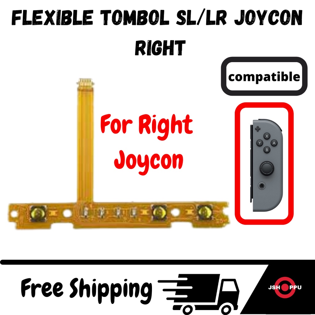 Fleksibel SL LR Right Joycon Kanan Flexible sl lr Nintendo Switch