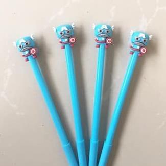 

Pulpen Captain America / Gel Pen Superhero Pena Lucu Souvenir Unik
