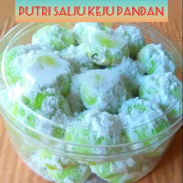 

Putri Salju Keju Pandan 500gr