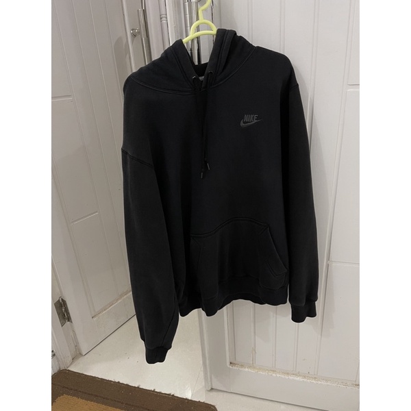 nike tonal black hoodie