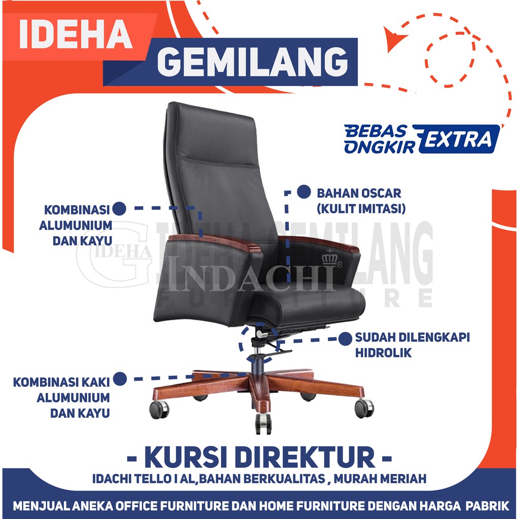 Kursi Direktur Indachi Tello I AL