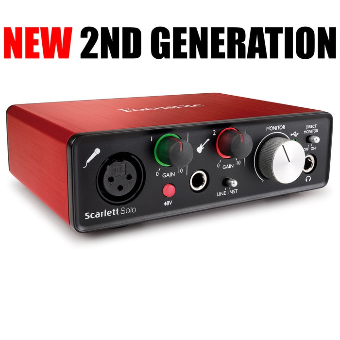 Focusrite scarlett solo driver