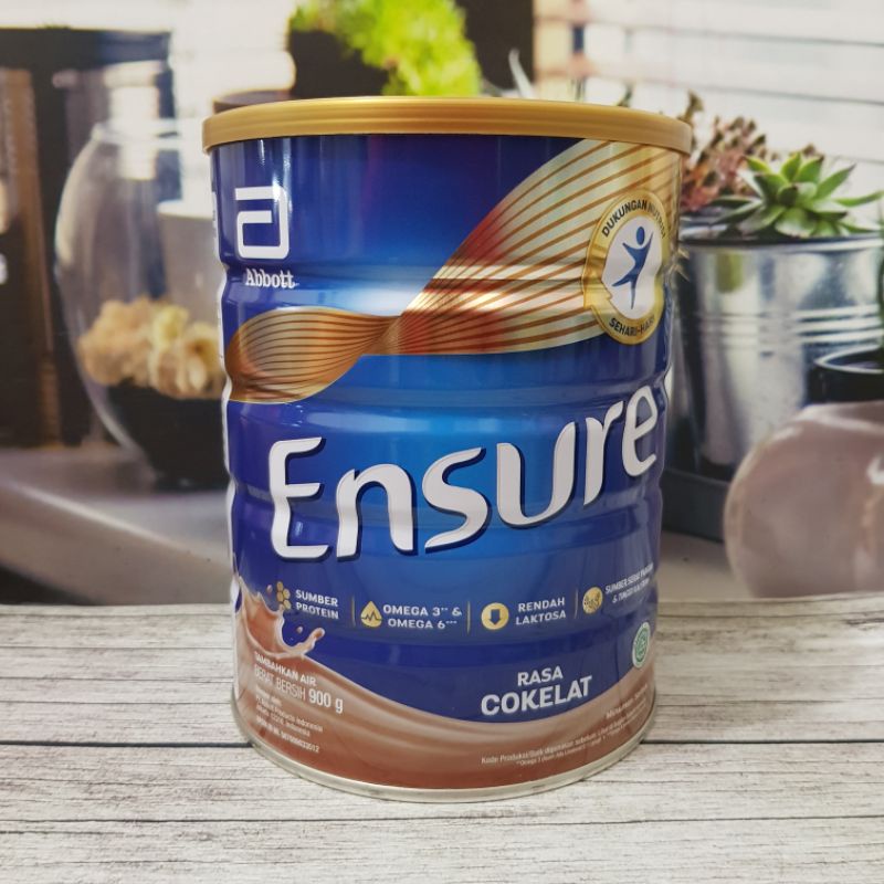 

Susu Ensure 900gr - Susu Nutrisi lengkap dgn Rasa Coklat atau Vanila