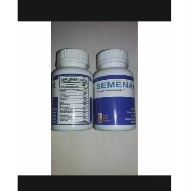 **READY** SEMENAX HERBAL Obat Penyubur Sperma Paling Manjur