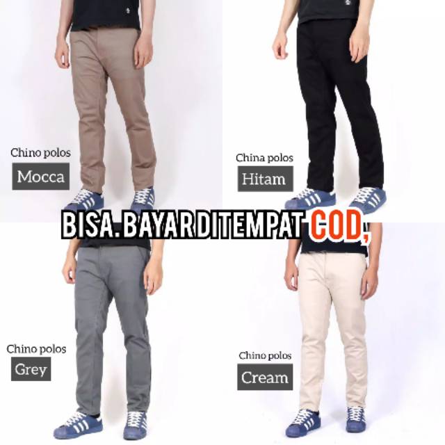 CELANA CHINO PRIA PANJANG DISTRO PREMIUM CASUAL PRIA KERJA CELANA BAHAN